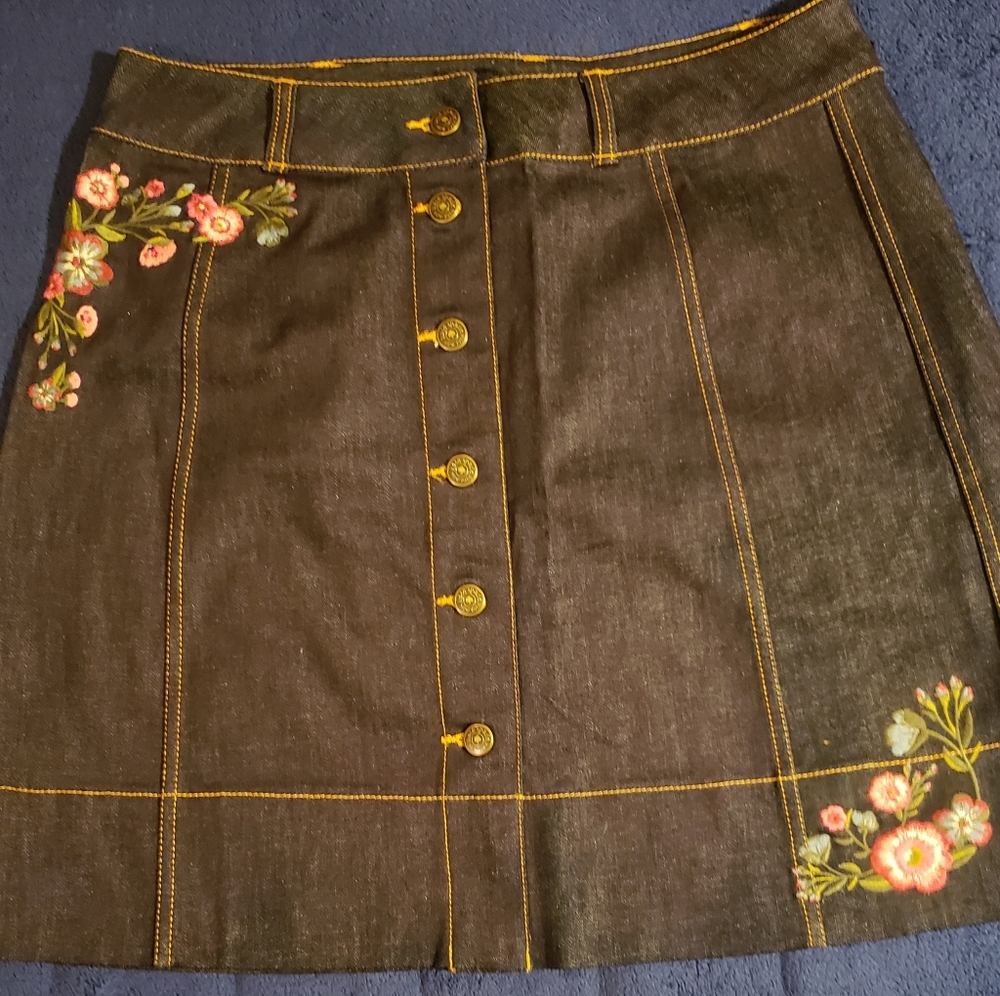 Kate Spade Denim Skirt Size 12